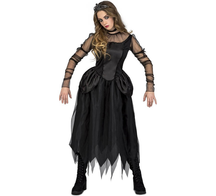 Costume donna gotica per travestimento horror - Karabu srls