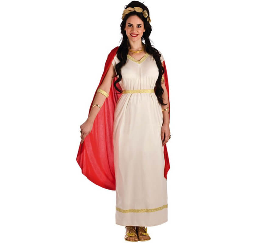 Disfraz Diosa Atenea Griega Rubies Mujer Dama