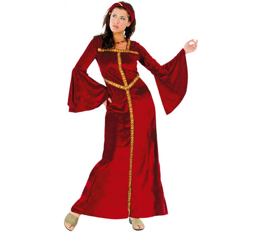 Disfraz de Dama Medieval para mujer