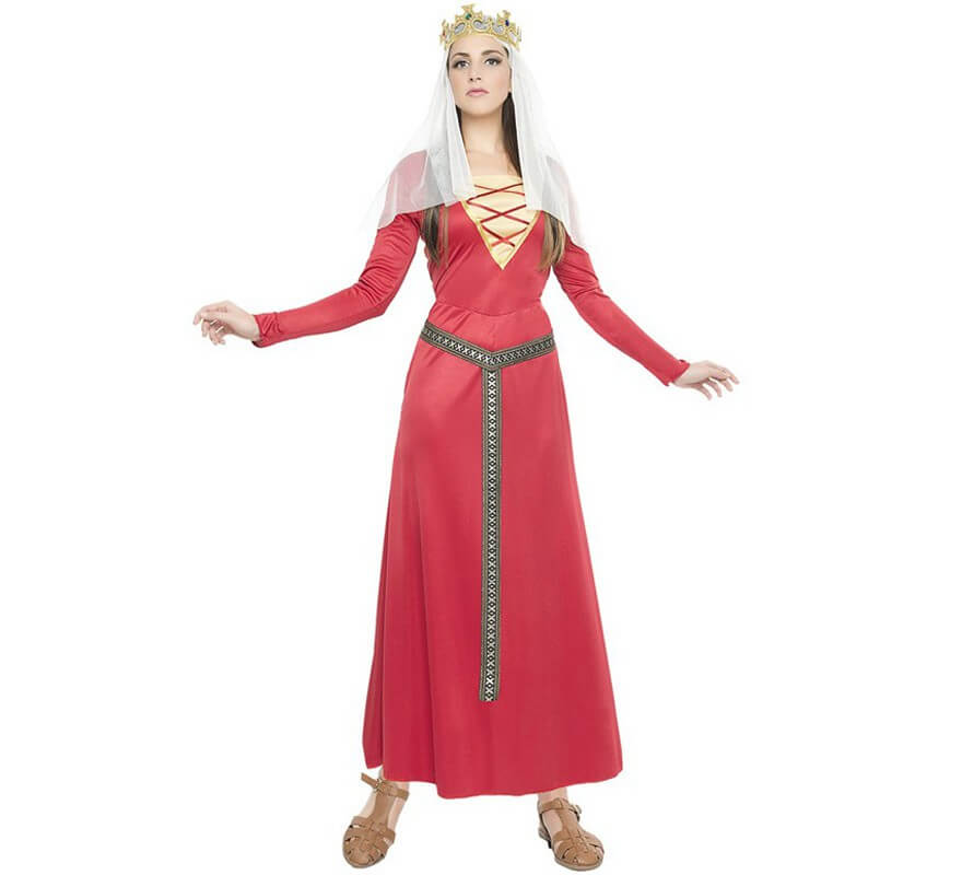 Disfraz medieval para mujer isabel para adulto - CASA ESPADA