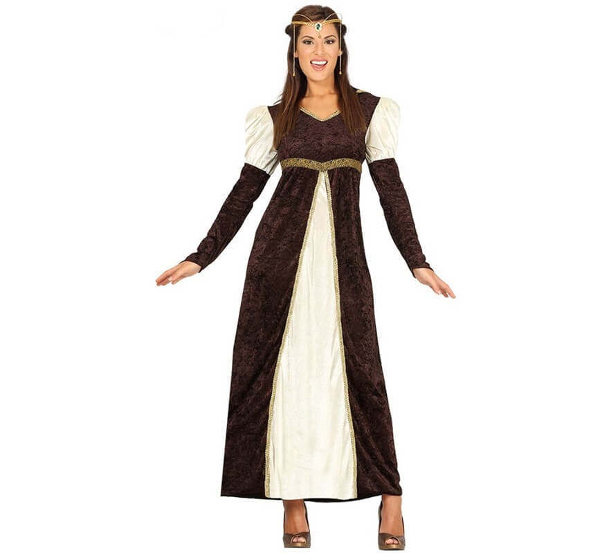 voltaje regular en general Disfraz de Dama Medieval para mujer