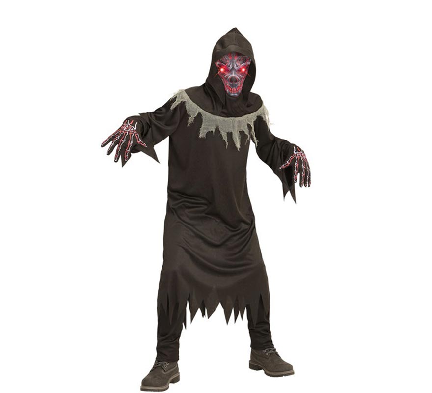 Death Demon Costume with Mask for Kids
