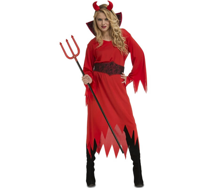 Costume da diavolo per una donna