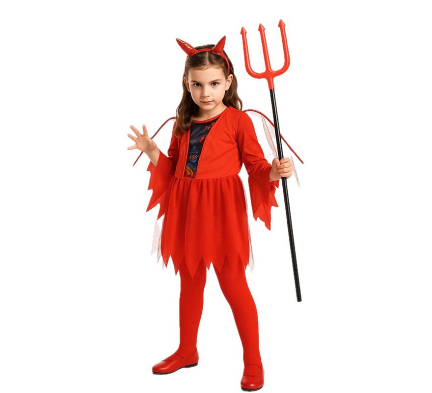 Disfraz de Diablesa para niña