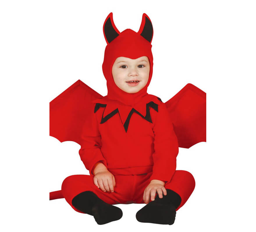 Ordenanza del gobierno Erradicar Parpadeo Disfraz de Diablillo para bebé
