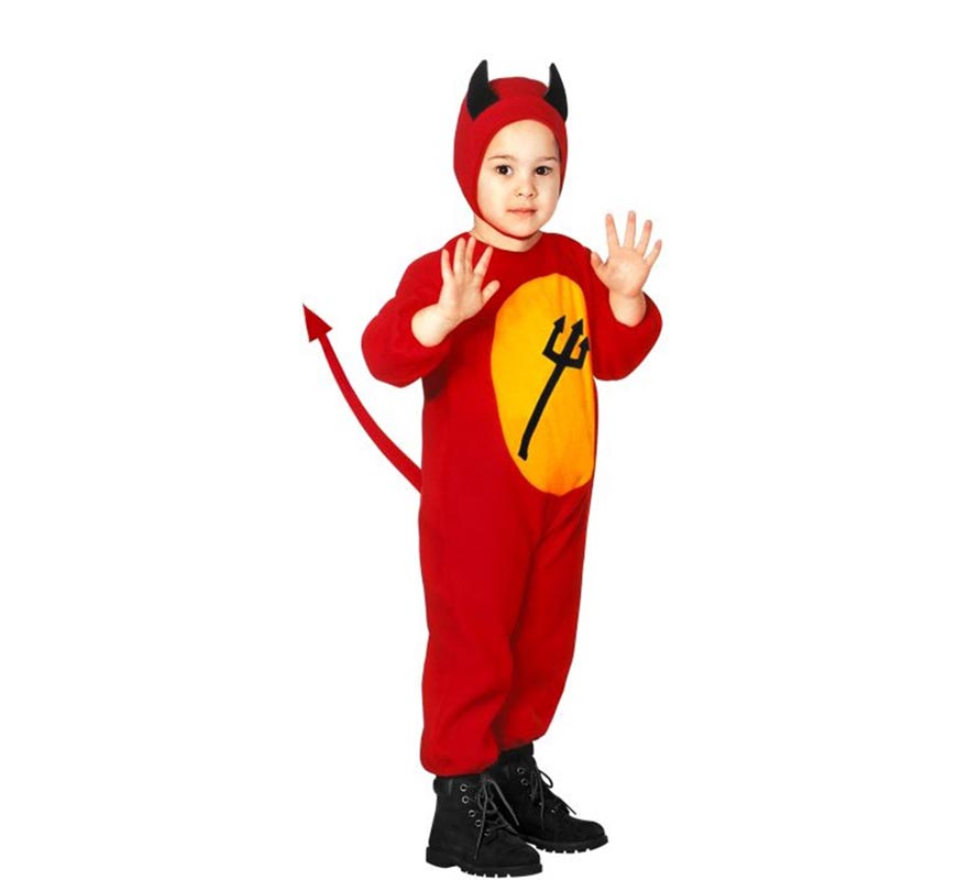 Devil Costume with Hat for Boys