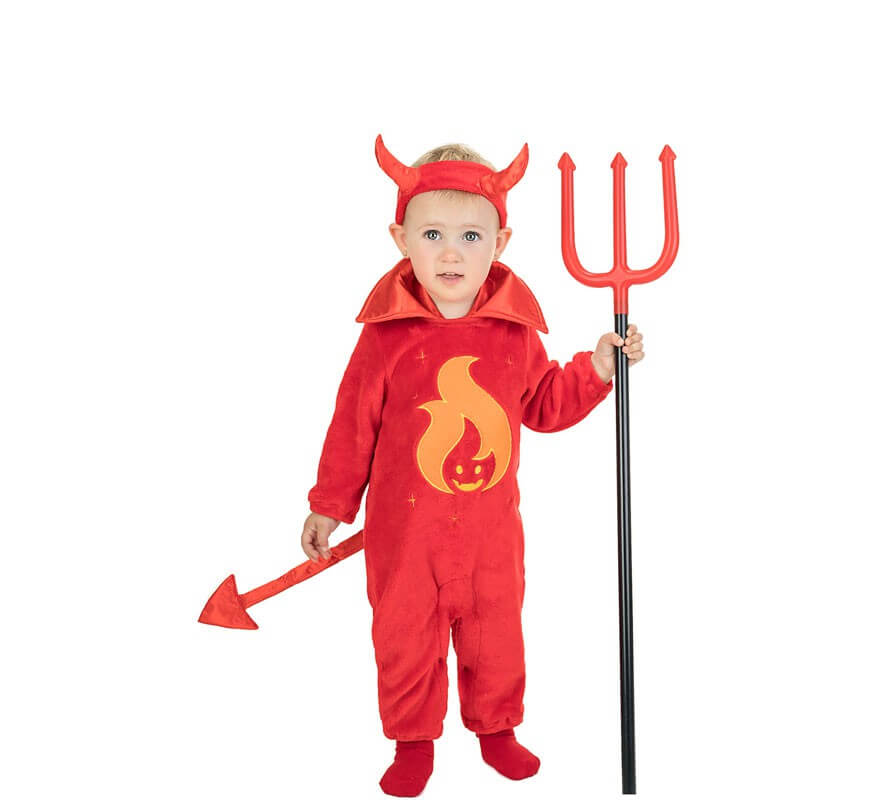 prometedor Mal Evaluación Disfraz de Diablo para bebé