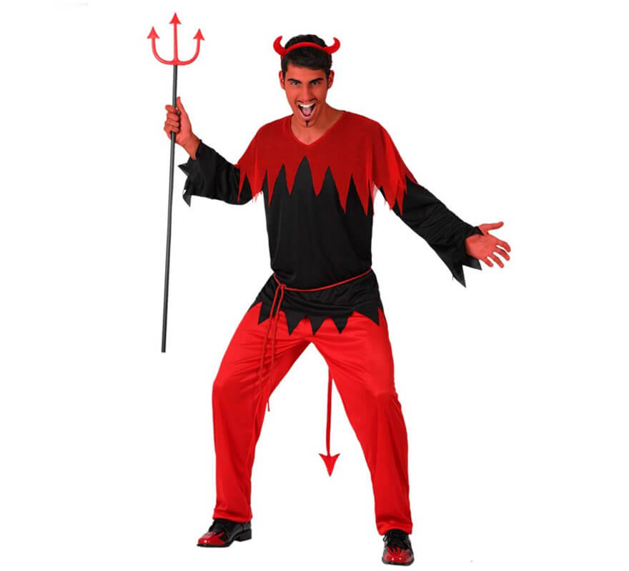 Disfraz de Diablo rojo para hombre