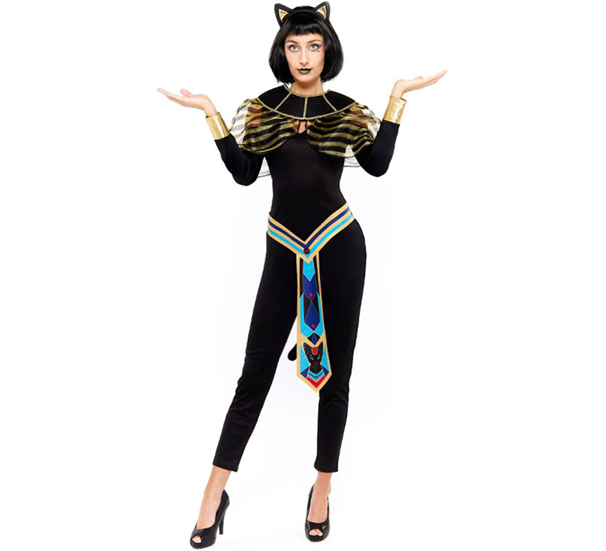 Disfraz de Diosa Bastet Egipcia para mujer