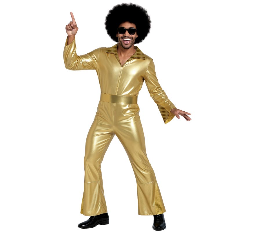 Men's Gold Disco Costume