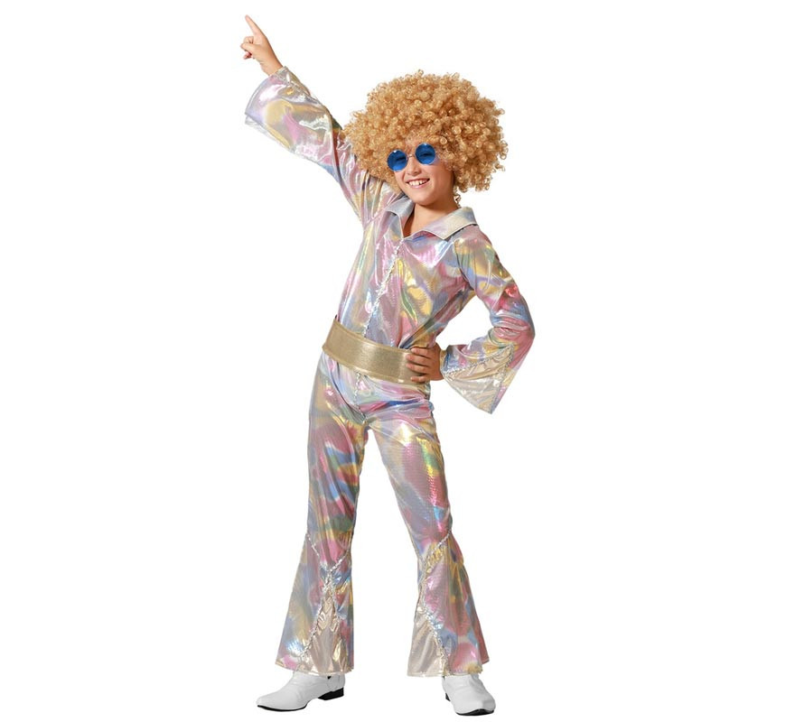 Multicolor Disco Costume for Kids