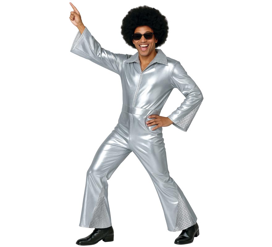 Silver Disco Costume for Men
