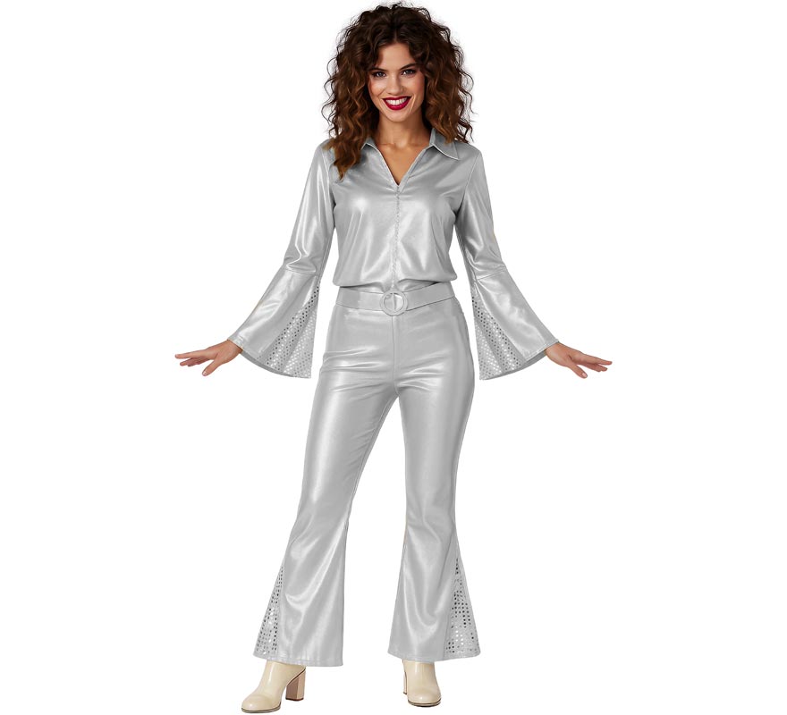 Silver Disco Costume for Women