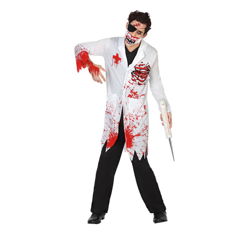 Disfraz de Doctor Sangriento para hombres para Halloween