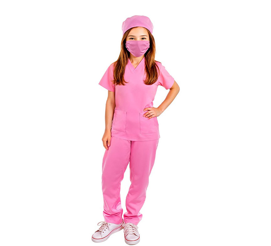 Pink doctor costume for girls