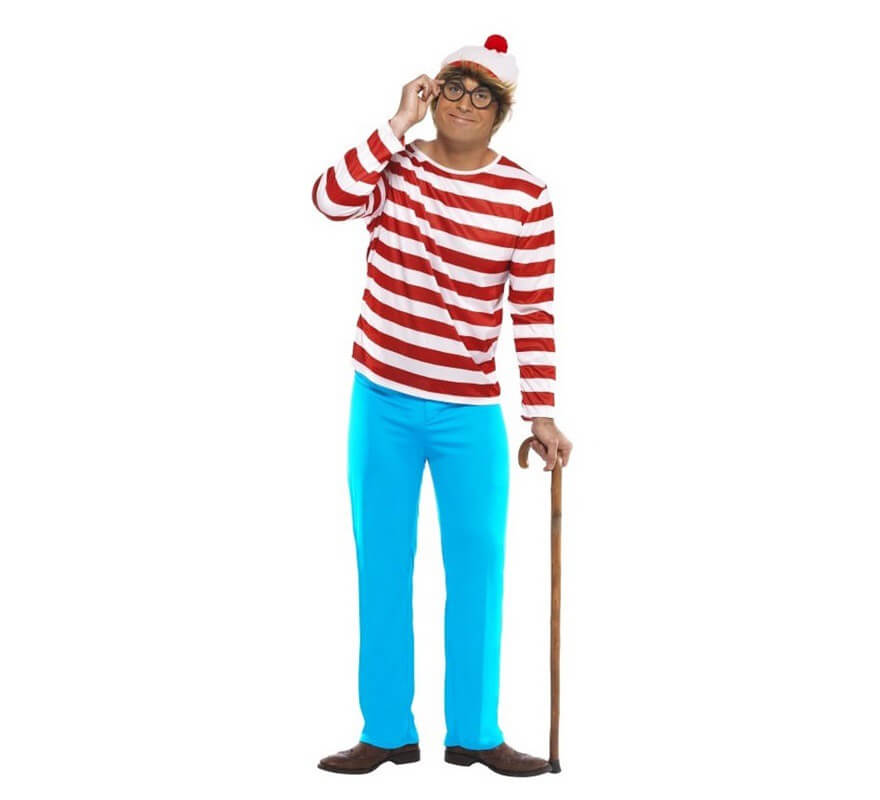Disfraz de Dónde está Wally: Wally para Hombre