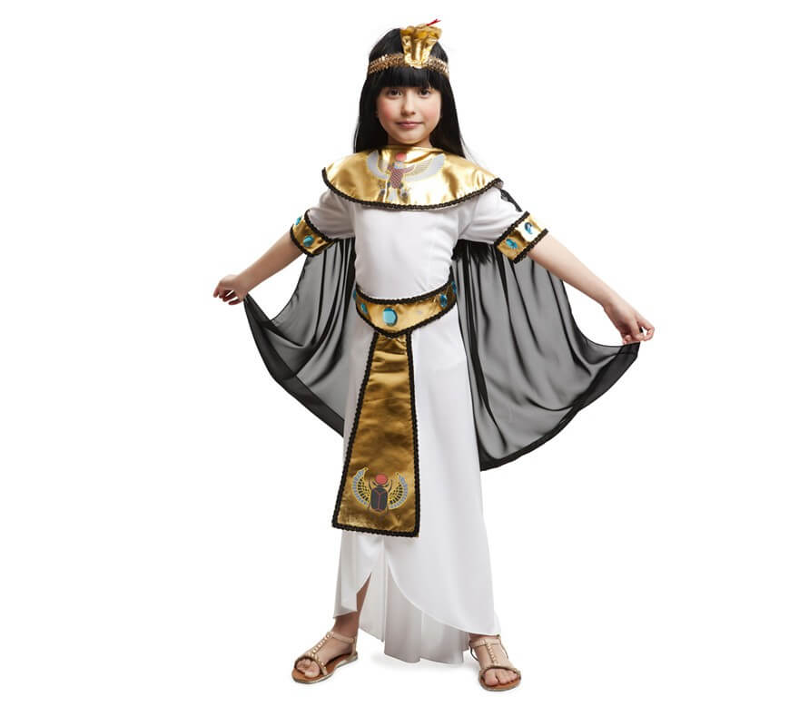 Costume da regina egiziana Cleopatra per bambina