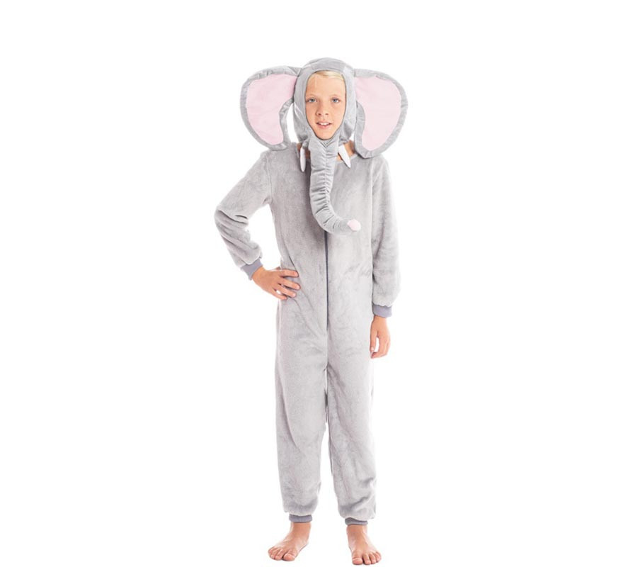 Pantalon Pyjama éléphant Pour Enfants - Motif Trompe, Polyester, Coupe Confortable, Pour Nuit Et Détente