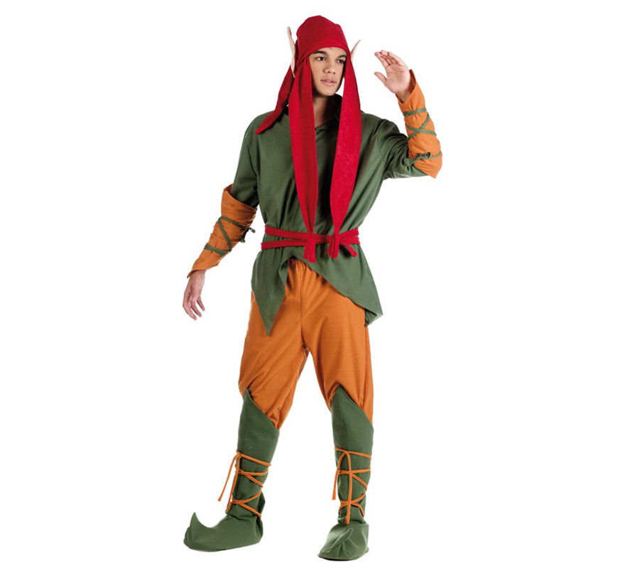 Disfraz de Elfo del bosque para hombre