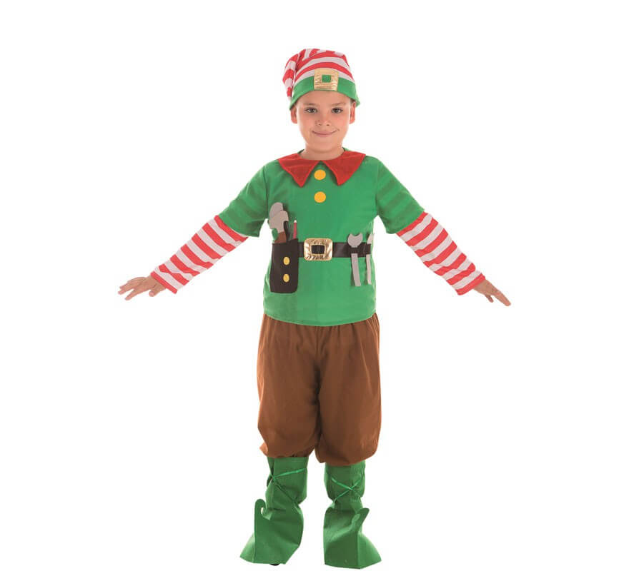 Suri linda Cuerpo Disfraz de Elfo para niño