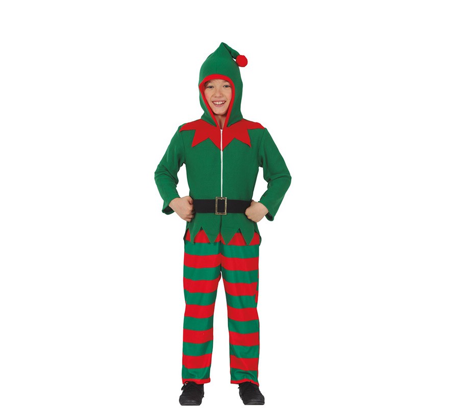 Niños Niñas Niños Elfo Verde Navidad Disfraz De Navidad Pijamas festivo Pijama Set 2-6 años 