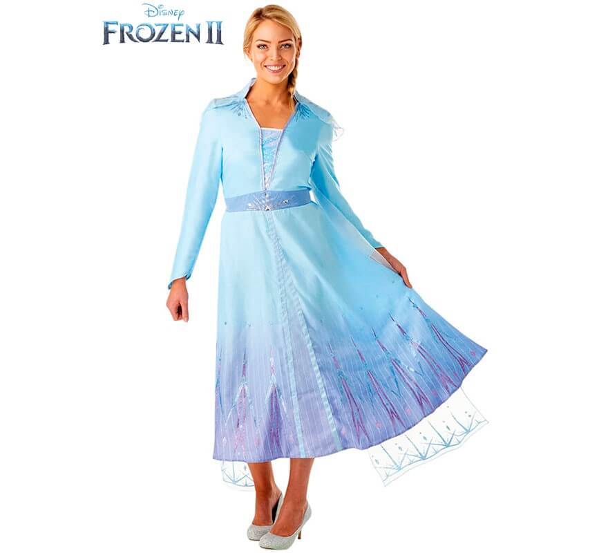 Menagerry Vueltas y vueltas Caliza Disfraz de Elsa de Frozen 2 para mujer