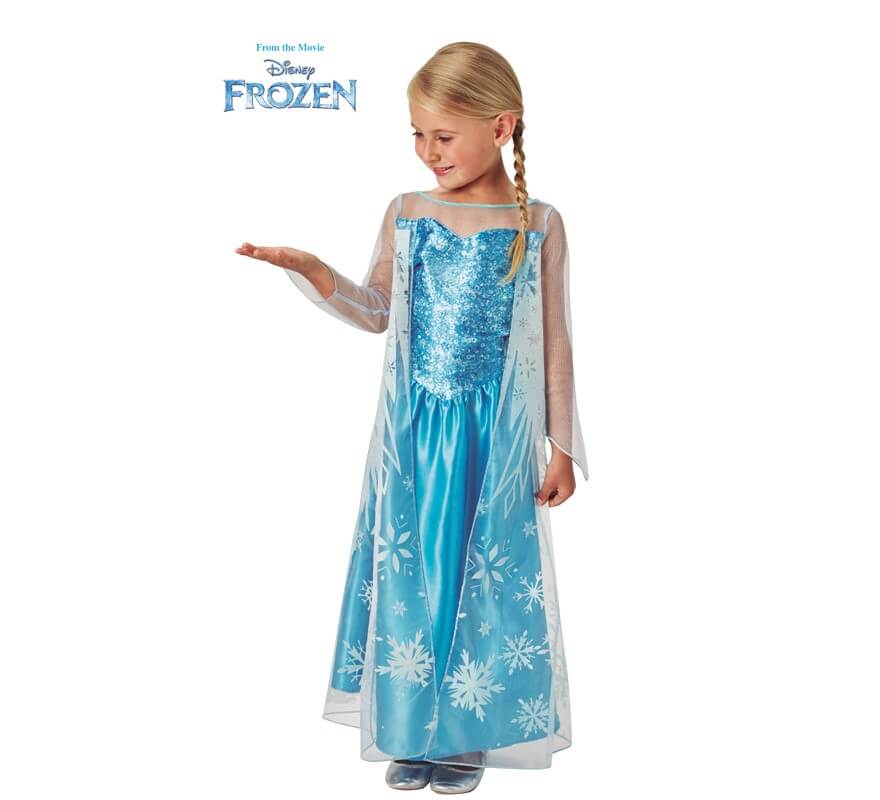Disfraz de Elsa de Frozen classic para niña