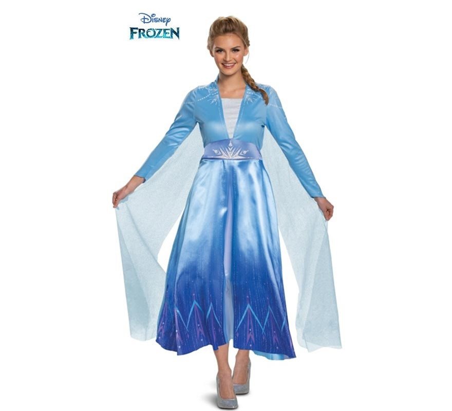 Frozen 2 Classic Journey Elsa Costume for Women