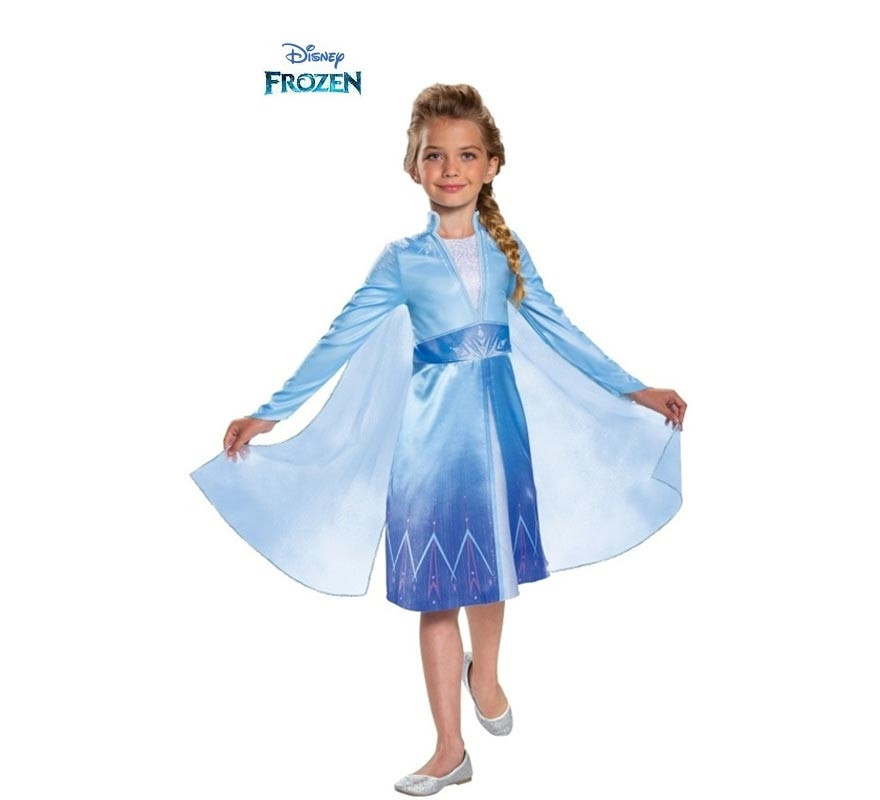 Frozen 2 Deluxe Travel Elsa Costume for Girls