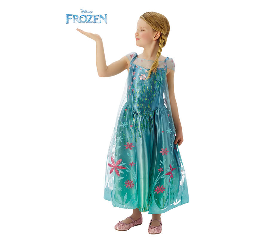 Disfraz de Elsa fever de Frozen para Niña