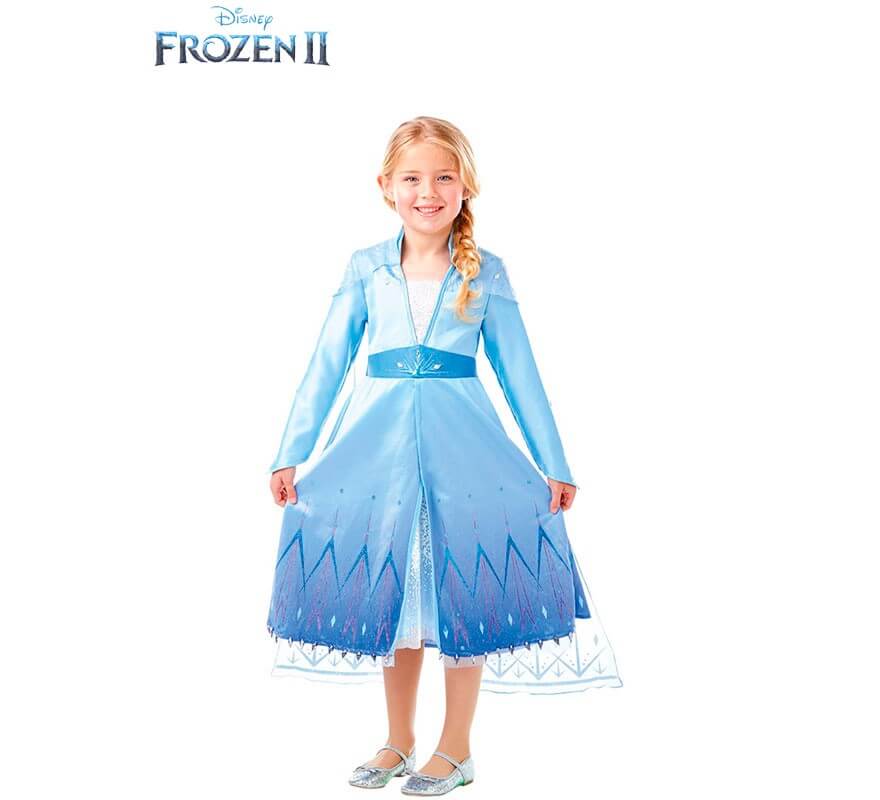 meteorito Kilómetros sector Disfraz de Elsa Premium de Frozen 2 para niña