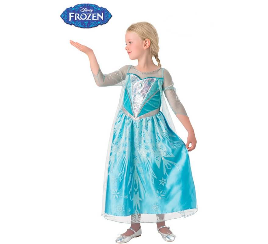 Disfraz de Elsa premium para Niña