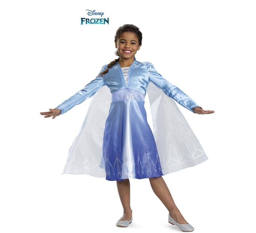 Elsa Classic Journey 100th Anniversary Costume for Girl