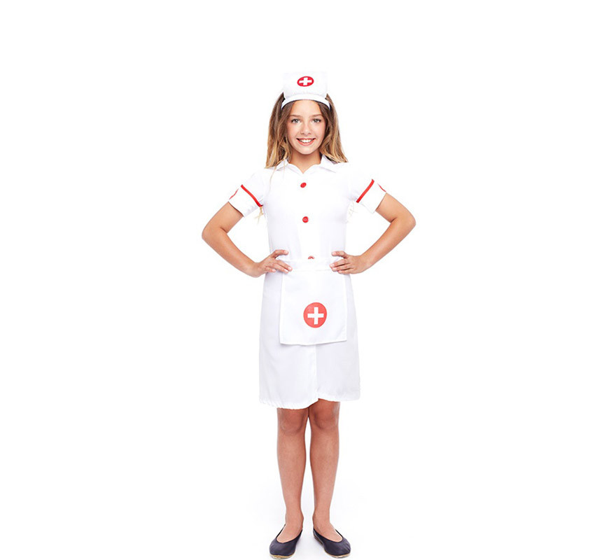 6 Pièces Accessoires De Costume De Fête D'infirmière Comprenant Un