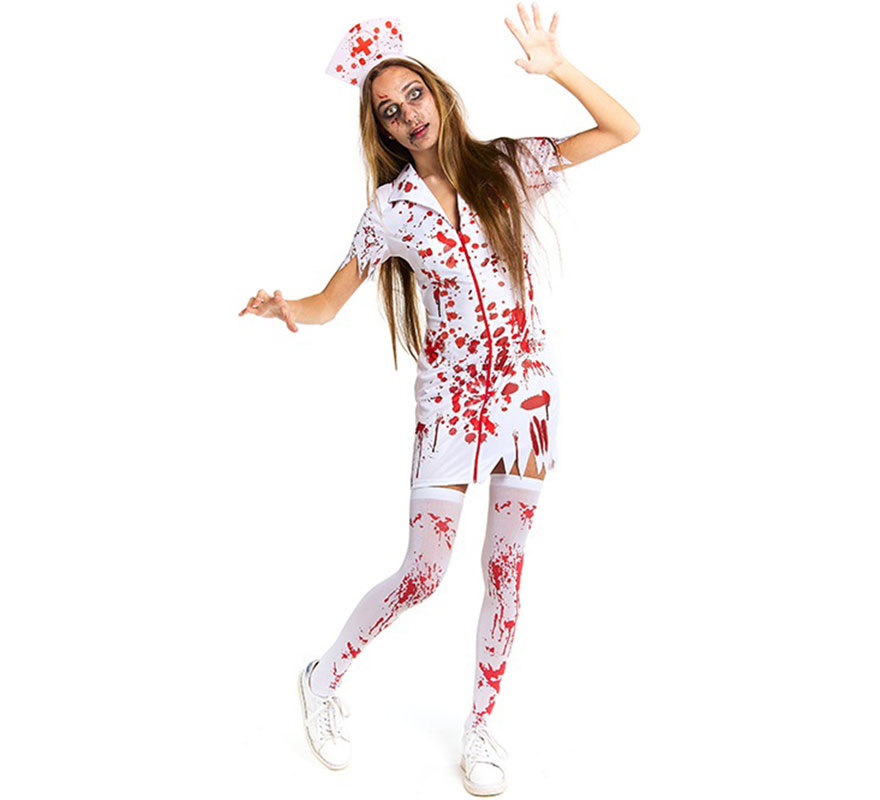 Bloody Nurse Costume for Women