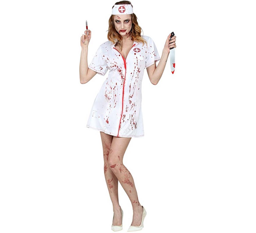 Zombie Nurse Costume for Women