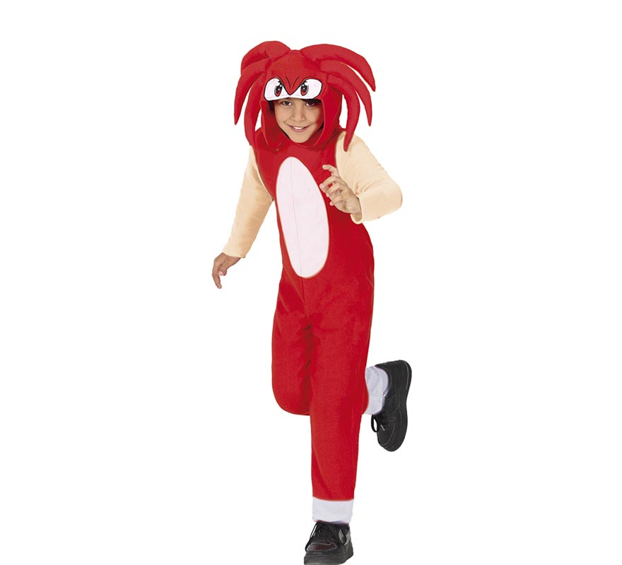 Knuckles Sonic costume for kids