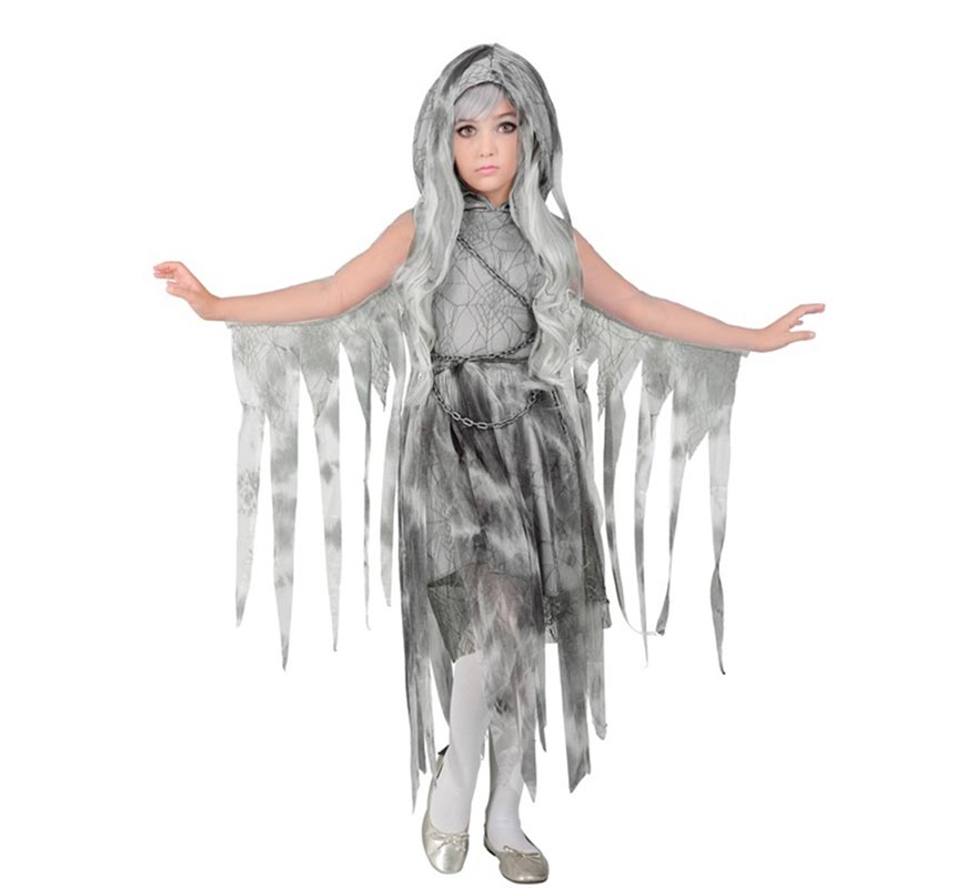 Disfraz de Espíritu Fantasma Encadenado para niña