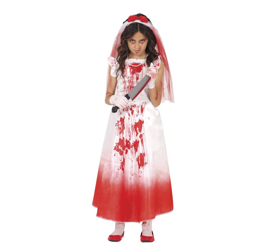 Bloody Wife Costume for Girls