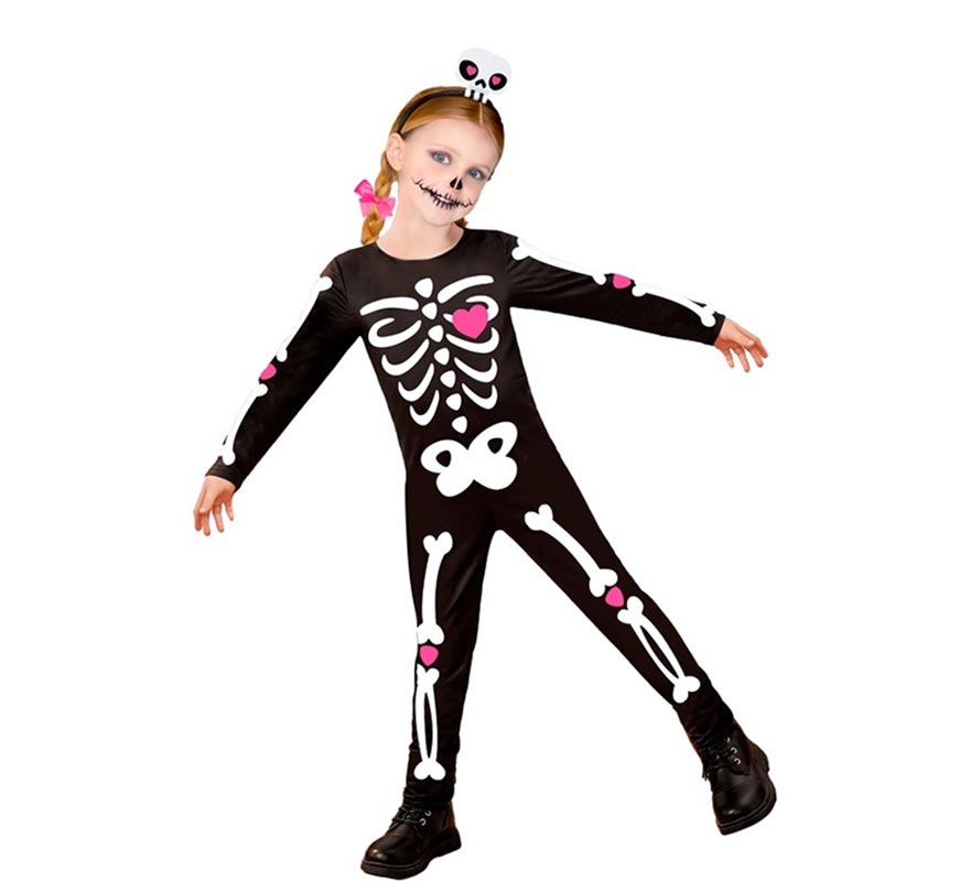 Loving Skeleton Costume for Girls and Babies
