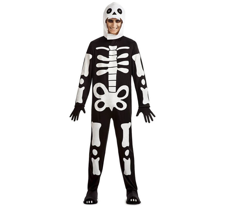 Disfraz de Esqueleto Cómic para hombre