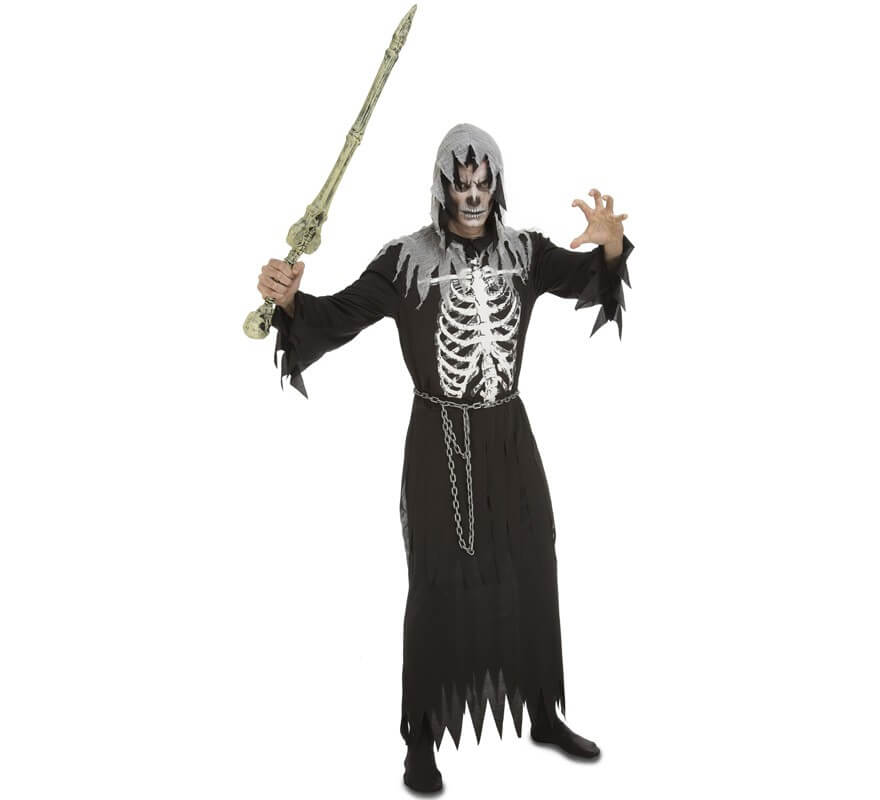 STREGONE da Uomo Halloween re Voodoo non morti inquietanti Adulti Costume 
