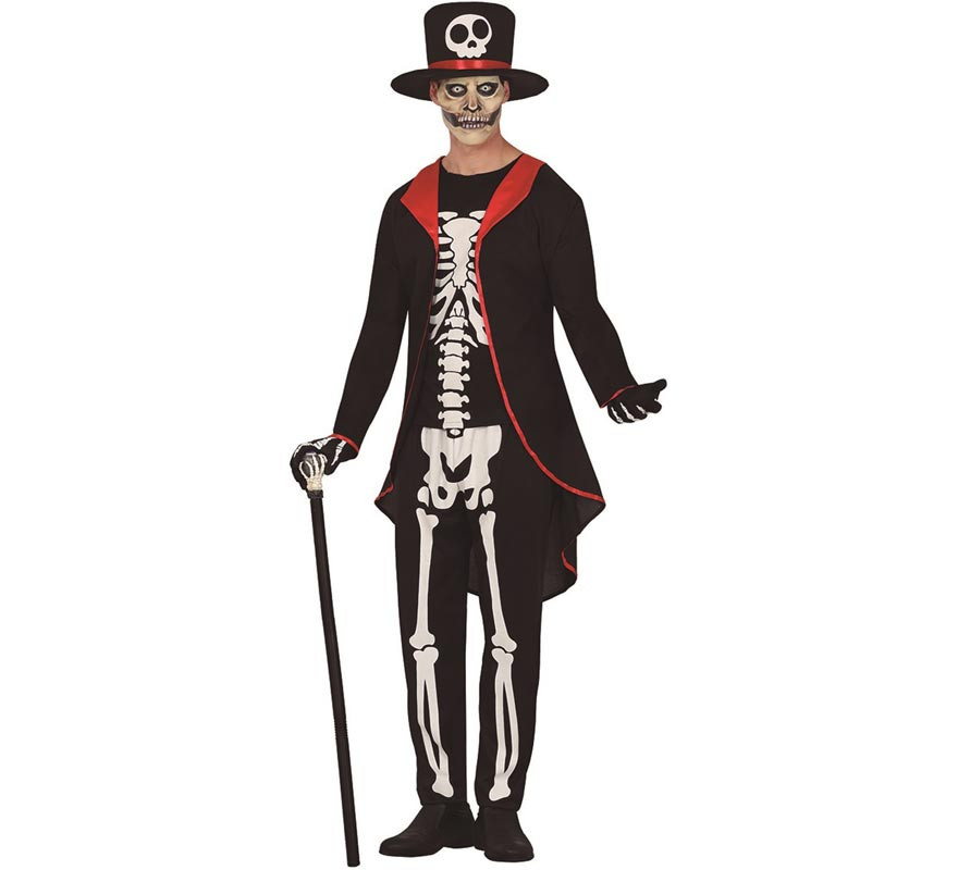 Elegant Skeleton Costume for Men