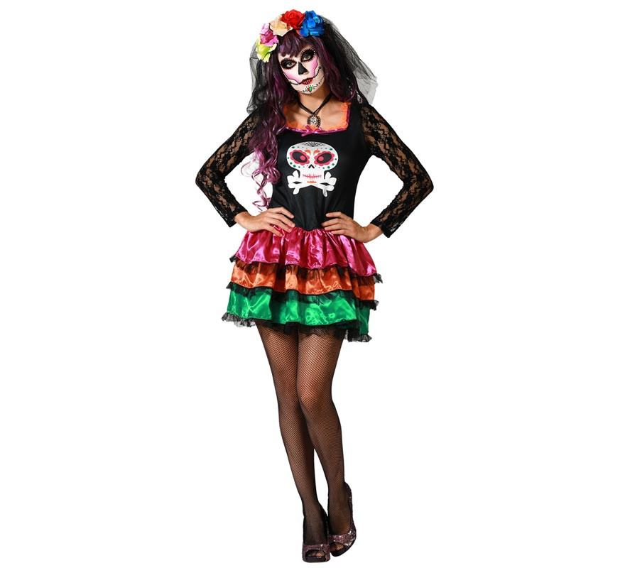 Mexican Skeleton Costume for women