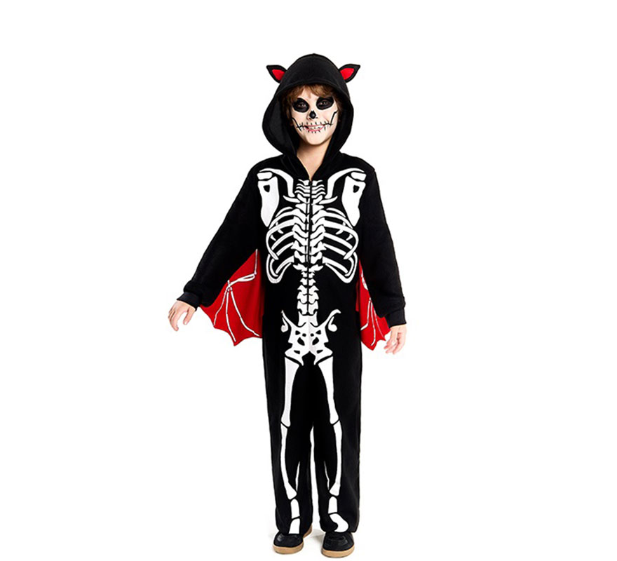 Bat Skeleton Costume for Boys