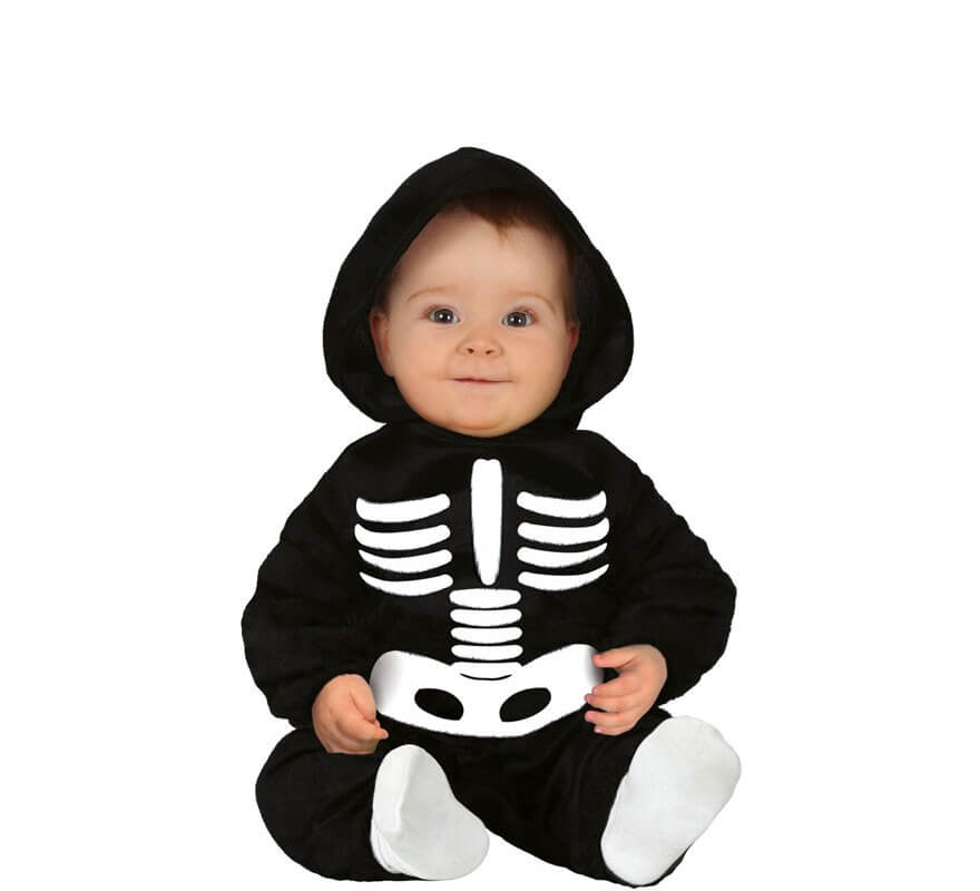 Abierto Serena Contribución Disfraz de Esqueleto para bebé
