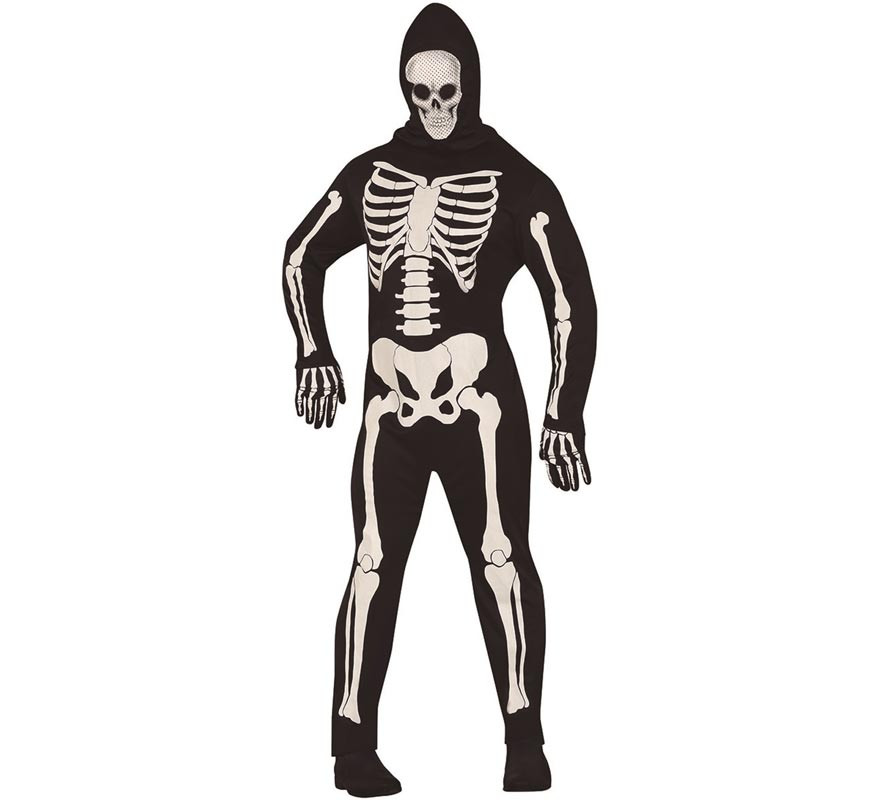 Skeleton costume for men