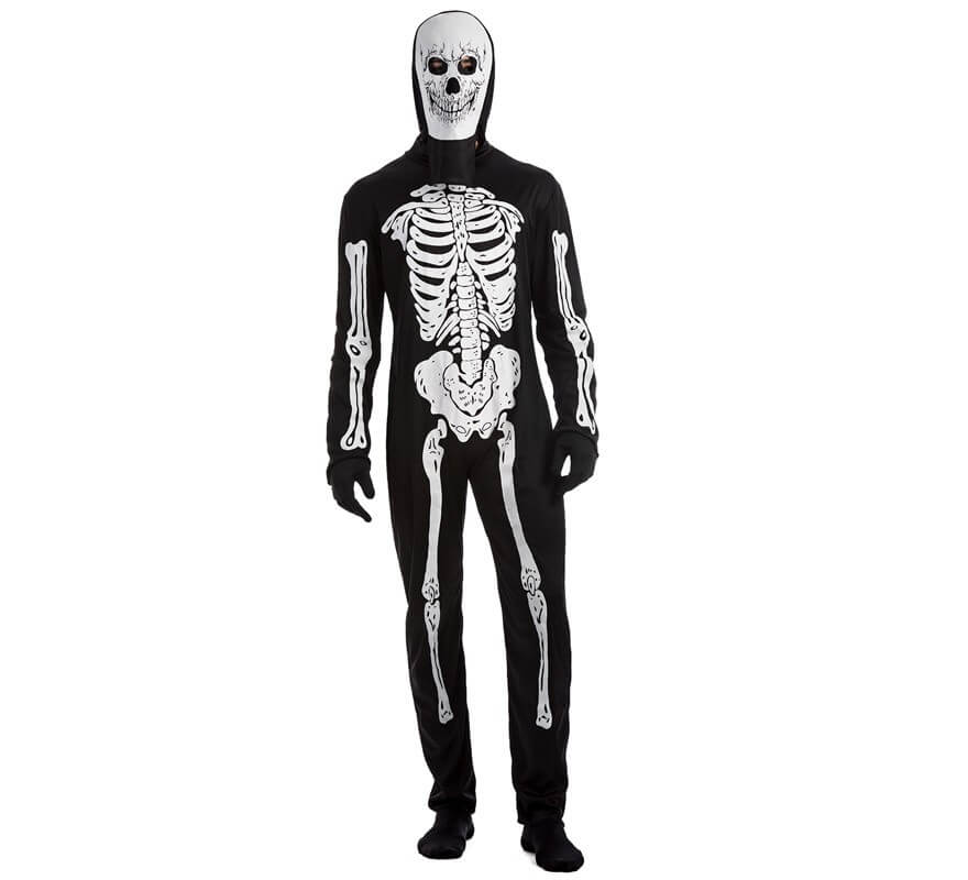 Disfraz de Esqueleto para hombre