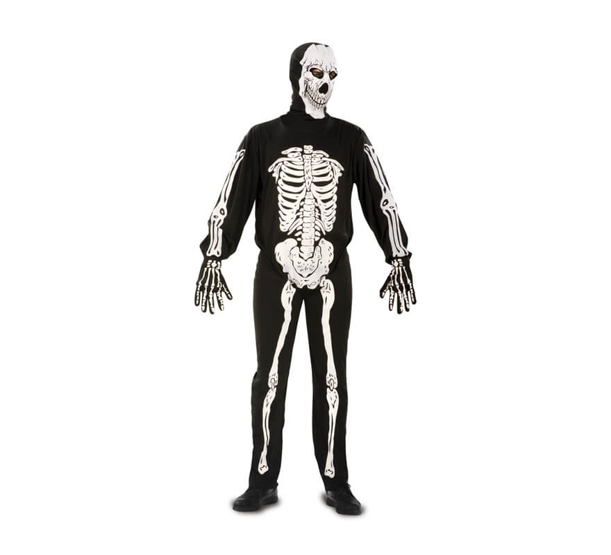 Disfraz de Esqueleto para hombre