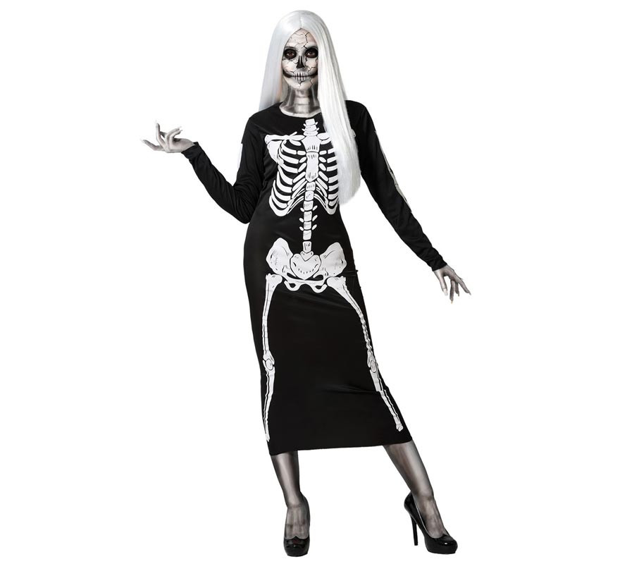 Skeleton costume for women